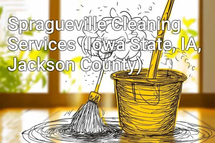 Spragueville Cleaning Services (Iowa State, IA, Jackson County)