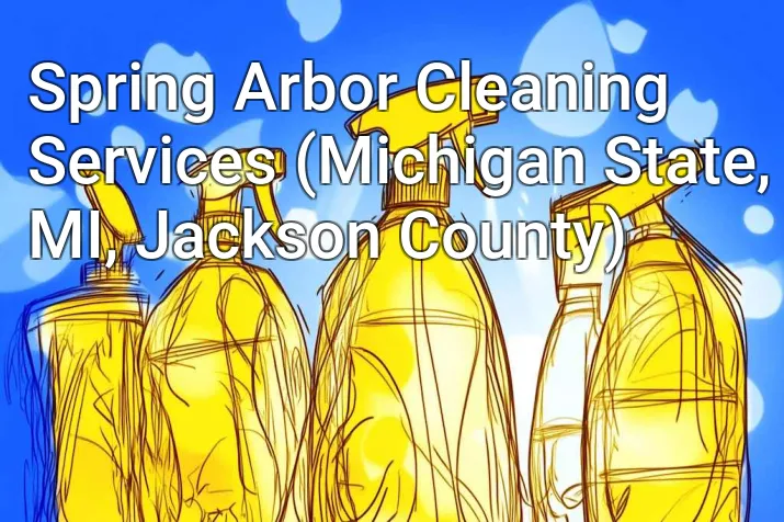 Spring Arbor Cleaning Services (Michigan State, MI, Jackson County)