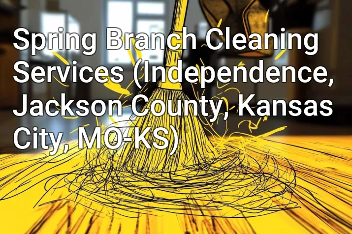 Spring Branch Cleaning Services (Independence, Jackson County, Kansas City, MO-KS)