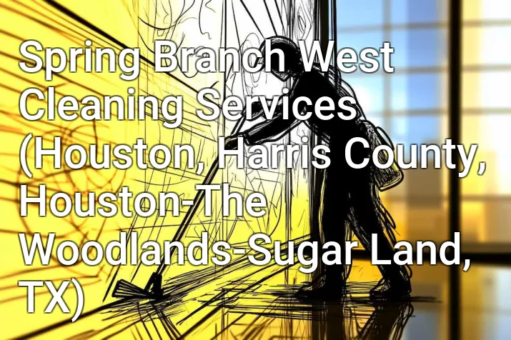 Spring Branch West Cleaning Services (Houston, Harris County, Houston-The Woodlands-Sugar Land, TX)