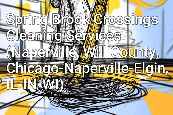 Spring Brook Crossings Cleaning Services (Naperville, Will County, Chicago-Naperville-Elgin, IL-IN-WI)