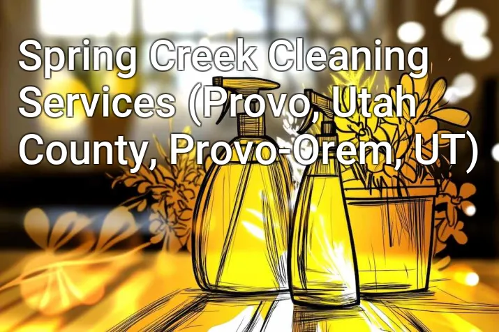 Spring Creek Cleaning Services (Provo, Utah County, Provo-Orem, UT)
