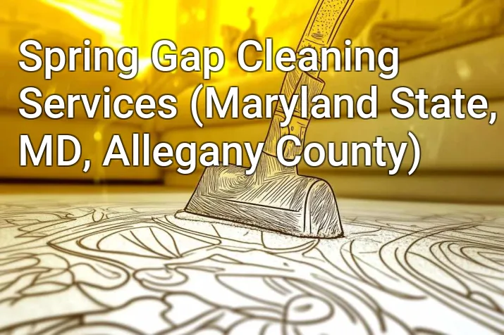 Spring Gap Cleaning Services (Maryland State, MD, Allegany County)