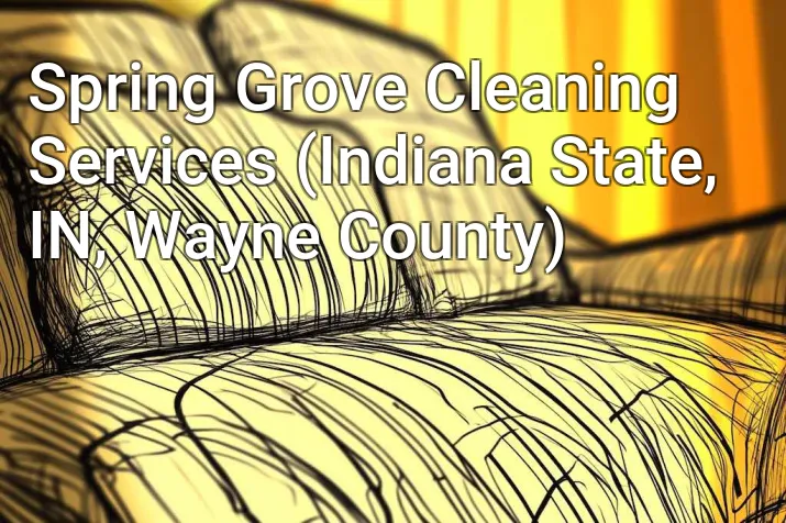 Spring Grove Cleaning Services (Indiana State, IN, Wayne County)