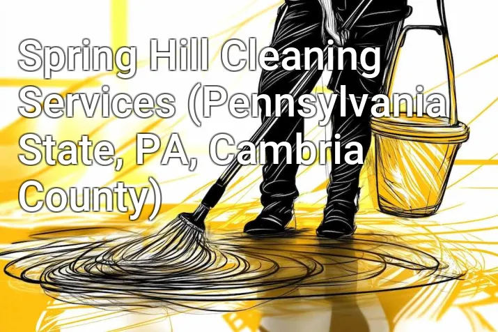Spring Hill Cleaning Services (Pennsylvania State, PA, Cambria County)