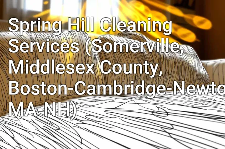 Spring Hill Cleaning Services (Somerville, Middlesex County, Boston-Cambridge-Newton, MA-NH)