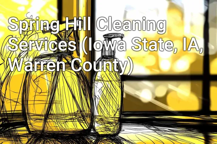 Spring Hill Cleaning Services (Iowa State, IA, Warren County)