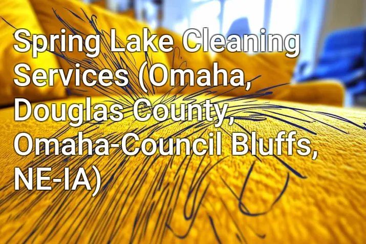 Spring Lake Cleaning Services (Omaha, Douglas County, Omaha-Council Bluffs, NE-IA)
