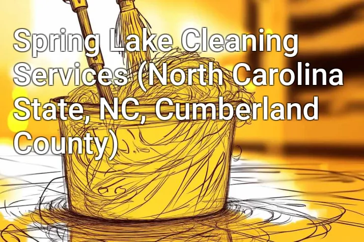 Spring Lake Cleaning Services (North Carolina State, NC, Cumberland County)