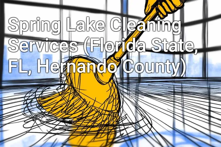 Spring Lake Cleaning Services (Florida State, FL, Hernando County)