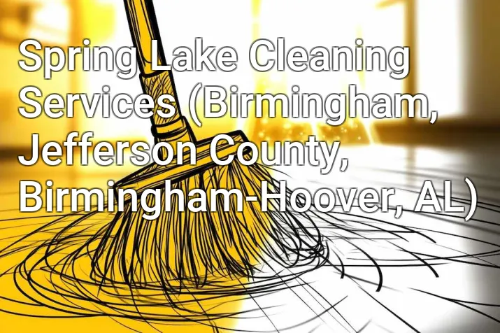 Spring Lake Cleaning Services (Birmingham, Jefferson County, Birmingham-Hoover, AL)
