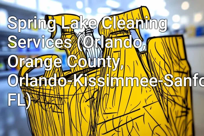 Spring Lake Cleaning Services (Orlando, Orange County, Orlando-Kissimmee-Sanford, FL)