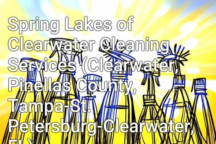 Spring Lakes of Clearwater Cleaning Services (Clearwater, Pinellas County, Tampa-St. Petersburg-Clearwater, FL)