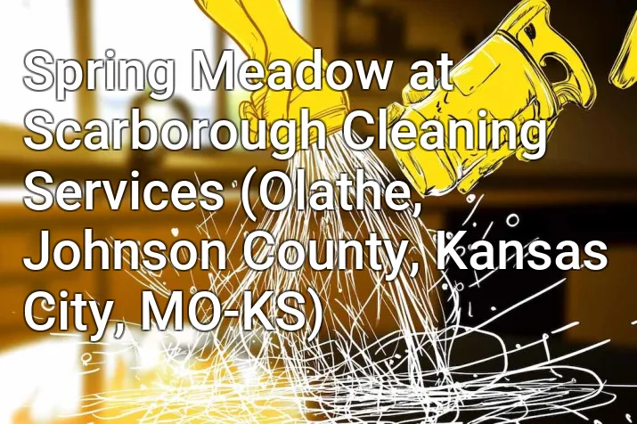 Spring Meadow at Scarborough Cleaning Services (Olathe, Johnson County, Kansas City, MO-KS)