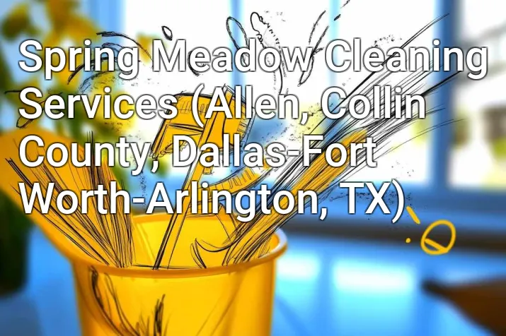 Spring Meadow Cleaning Services (Allen, Collin County, Dallas-Fort Worth-Arlington, TX)