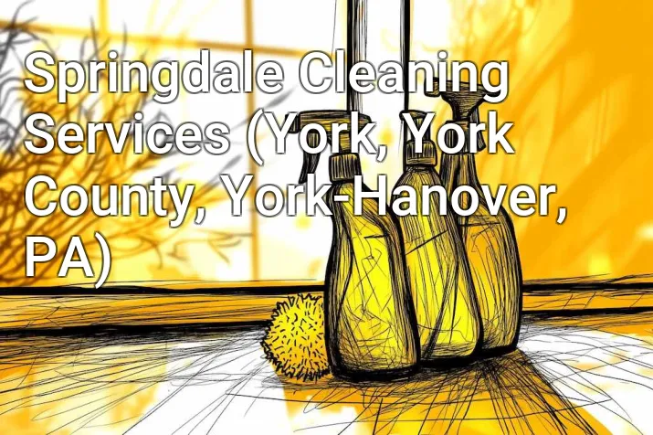 Springdale Cleaning Services (York, York County, York-Hanover, PA)