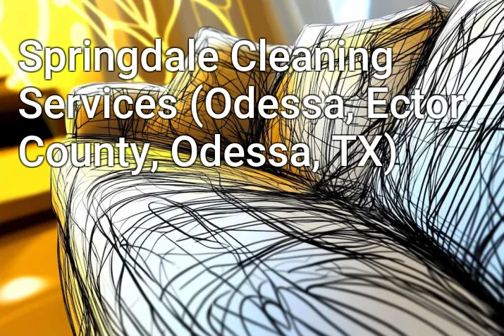 Springdale Cleaning Services (Odessa, Ector County, Odessa, TX)