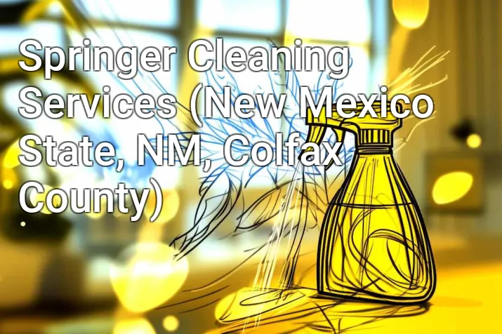 Springer Cleaning Services (New Mexico State, NM, Colfax County)