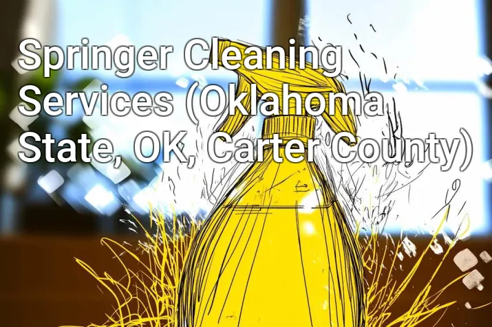 Springer Cleaning Services (Oklahoma State, OK, Carter County)
