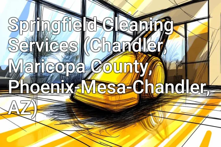 Springfield Cleaning Services (Chandler, Maricopa County, Phoenix-Mesa-Chandler, AZ)