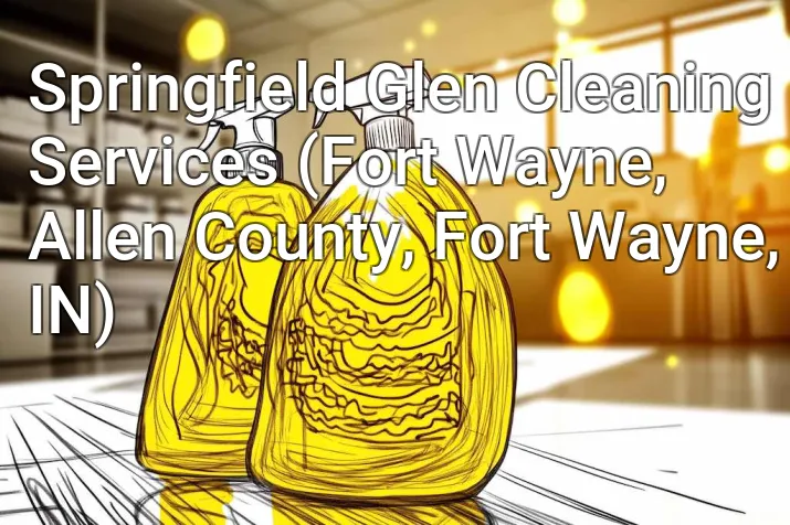Springfield Glen Cleaning Services (Fort Wayne, Allen County, Fort Wayne, IN)