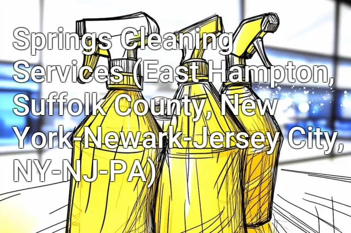Springs Cleaning Services (East Hampton, Suffolk County, New York-Newark-Jersey City, NY-NJ-PA)