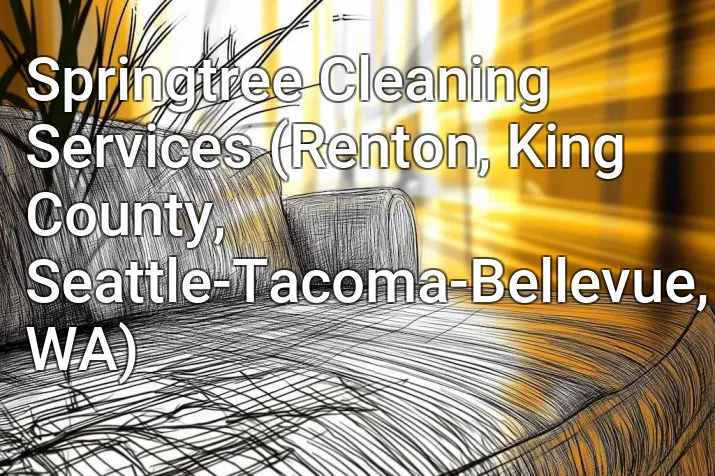 Springtree Cleaning Services (Renton, King County, Seattle-Tacoma-Bellevue, WA)