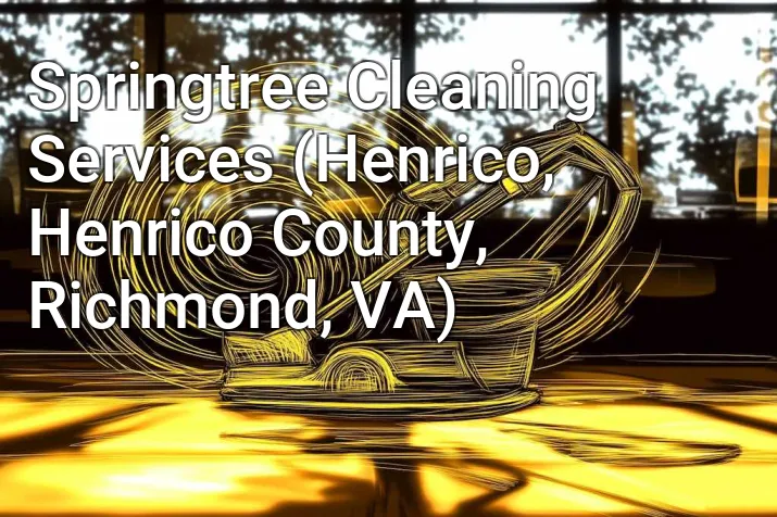 Springtree Cleaning Services (Henrico, Henrico County, Richmond, VA)