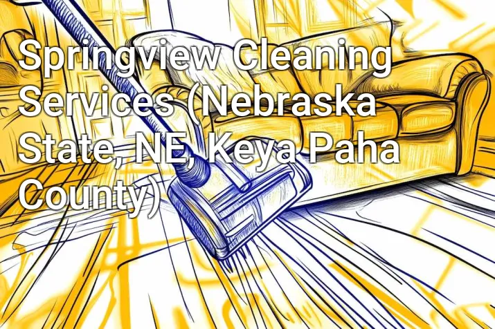 Springview Cleaning Services (Nebraska State, NE, Keya Paha County)