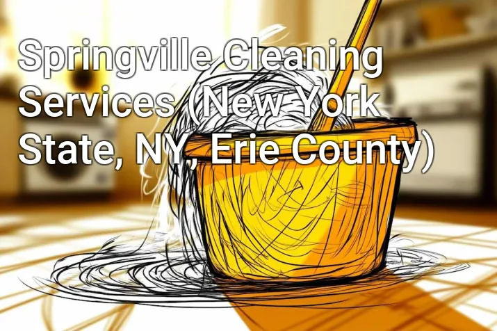 Springville Cleaning Services (New York State, NY, Erie County)