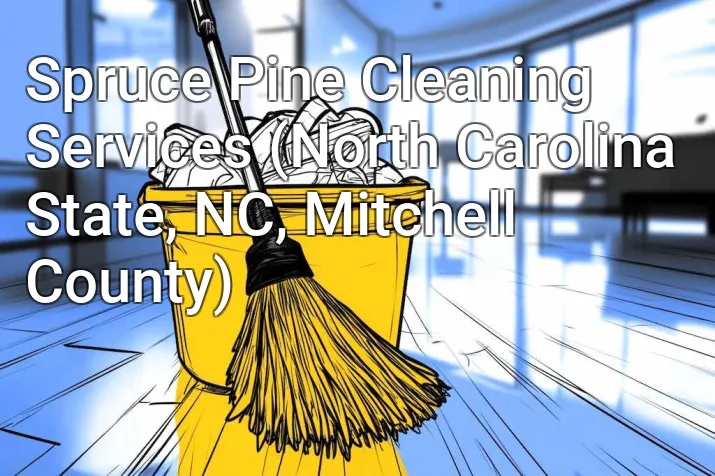 Spruce Pine Cleaning Services (North Carolina State, NC, Mitchell County)