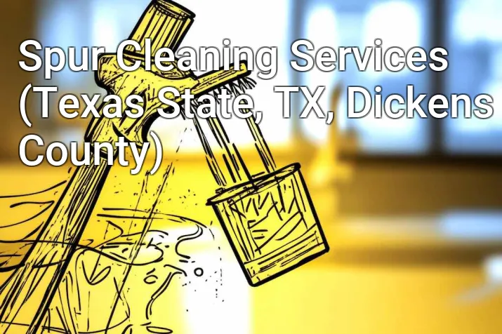 Spur Cleaning Services (Texas State, TX, Dickens County)