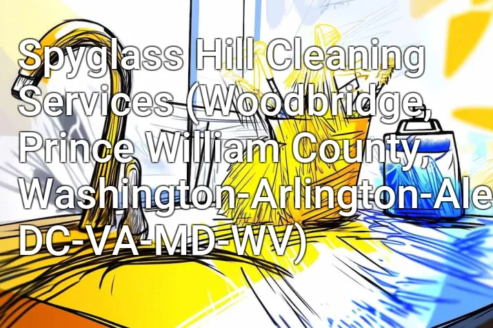 Spyglass Hill Cleaning Services (Woodbridge, Prince William County, Washington-Arlington-Alexandria, DC-VA-MD-WV)