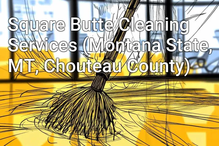 Square Butte Cleaning Services (Montana State, MT, Chouteau County)