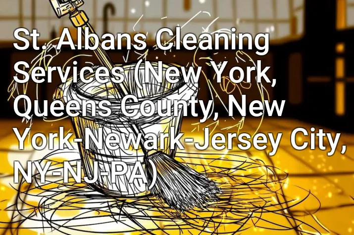 St. Albans Cleaning Services (New York, Queens County, New York-Newark-Jersey City, NY-NJ-PA)