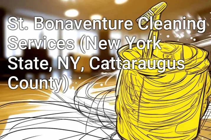St. Bonaventure Cleaning Services (New York State, NY, Cattaraugus County)