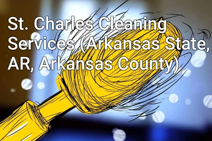 St. Charles Cleaning Services (Arkansas State, AR, Arkansas County)