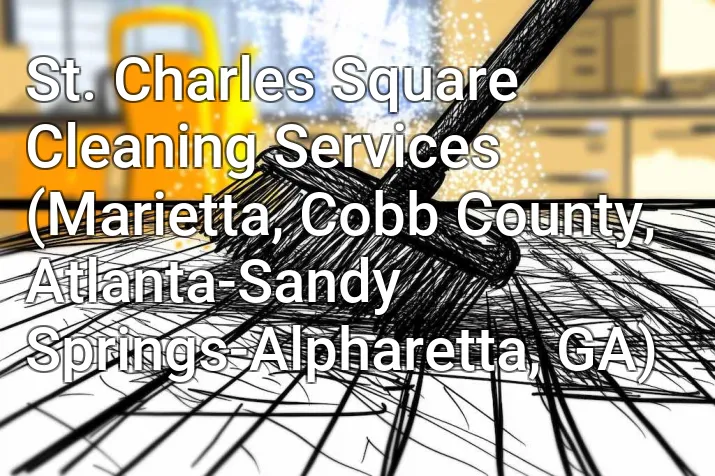 St. Charles Square Cleaning Services (Marietta, Cobb County, Atlanta-Sandy Springs-Alpharetta, GA)