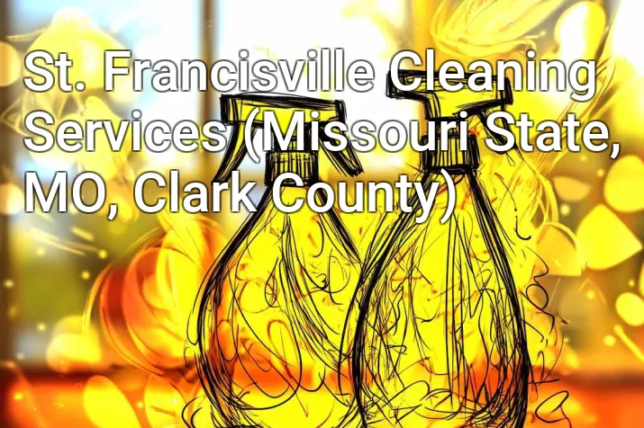 St. Francisville Cleaning Services (Missouri State, MO, Clark County)