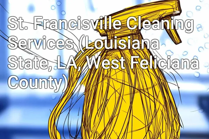 St. Francisville Cleaning Services (Louisiana State, LA, West Feliciana County)