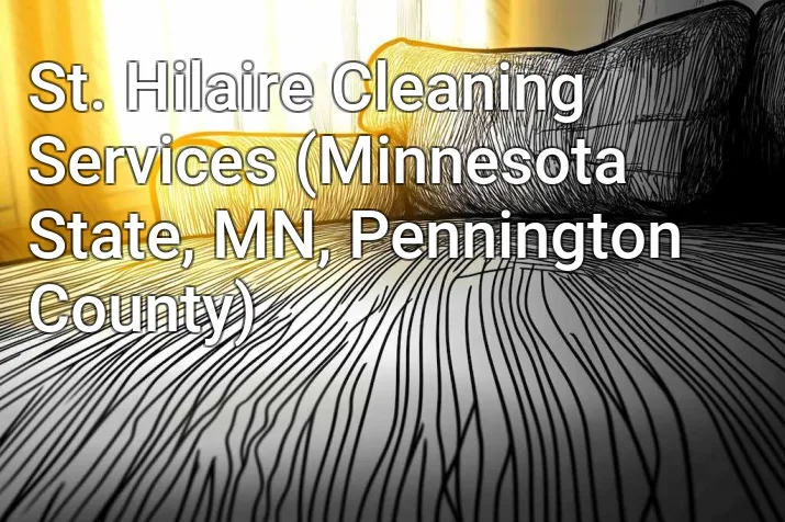 St. Hilaire Cleaning Services (Minnesota State, MN, Pennington County)