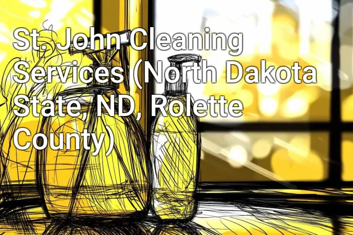 St. John Cleaning Services (North Dakota State, ND, Rolette County)