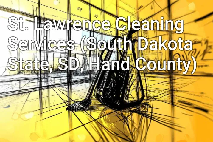 St. Lawrence Cleaning Services (South Dakota State, SD, Hand County)
