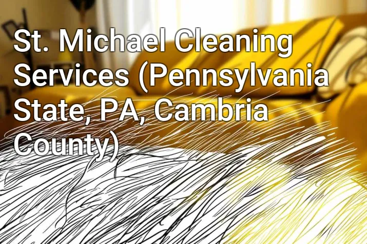 St. Michael Cleaning Services (Pennsylvania State, PA, Cambria County)