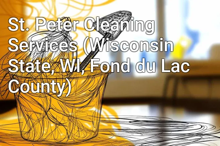 St. Peter Cleaning Services (Wisconsin State, WI, Fond du Lac County)