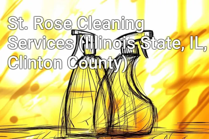 St. Rose Cleaning Services (Illinois State, IL, Clinton County)