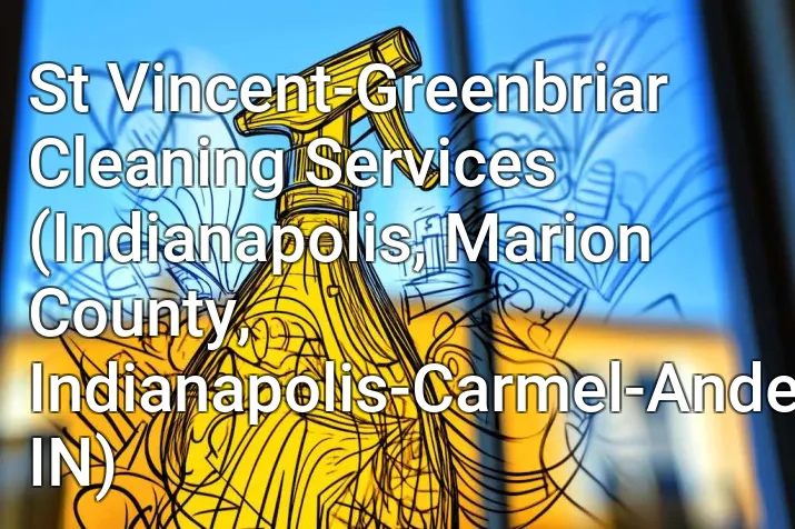 St Vincent-Greenbriar Cleaning Services (Indianapolis, Marion County, Indianapolis-Carmel-Anderson, IN)