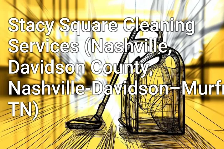 Stacy Square Cleaning Services (Nashville, Davidson County, Nashville-Davidson–Murfreesboro–Franklin, TN)