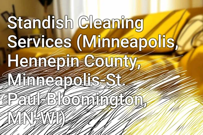 Standish Cleaning Services (Minneapolis, Hennepin County, Minneapolis-St. Paul-Bloomington, MN-WI)