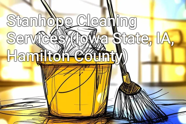 Stanhope Cleaning Services (Iowa State, IA, Hamilton County)